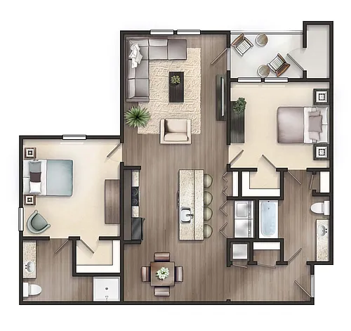 Floor plan The Alexander
