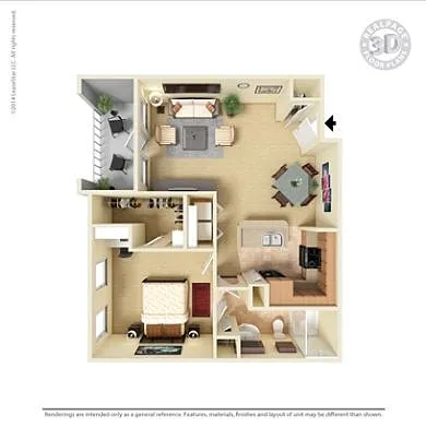Floor plan St. Charles