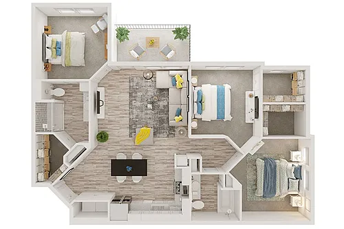 Floor plan C1
