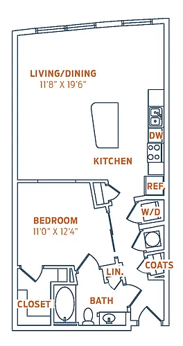 Floor plan Peta