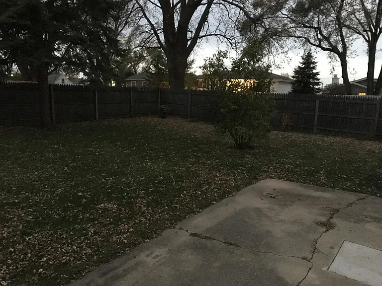 Enclosed Backyard