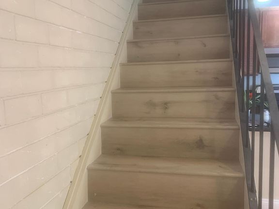 Stairs to second floor