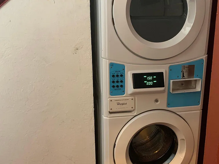 Washer/Dryer on site