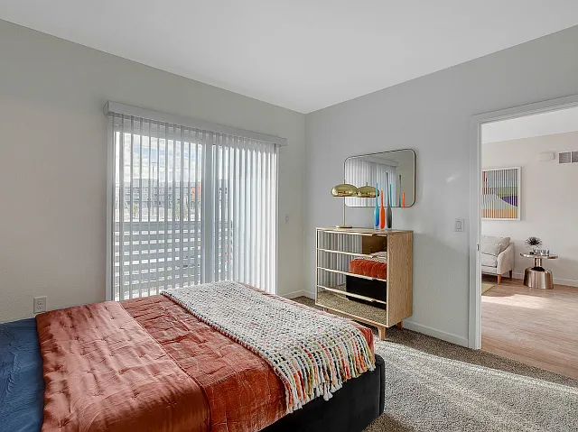 Large bedroom in 2 bedroom model home