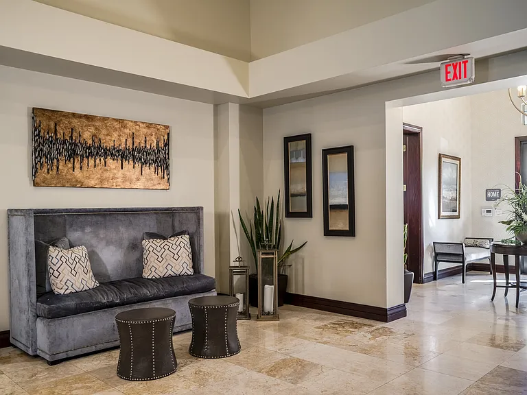 Interior waiting area