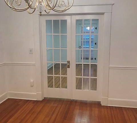 newly refinished hardwood floors