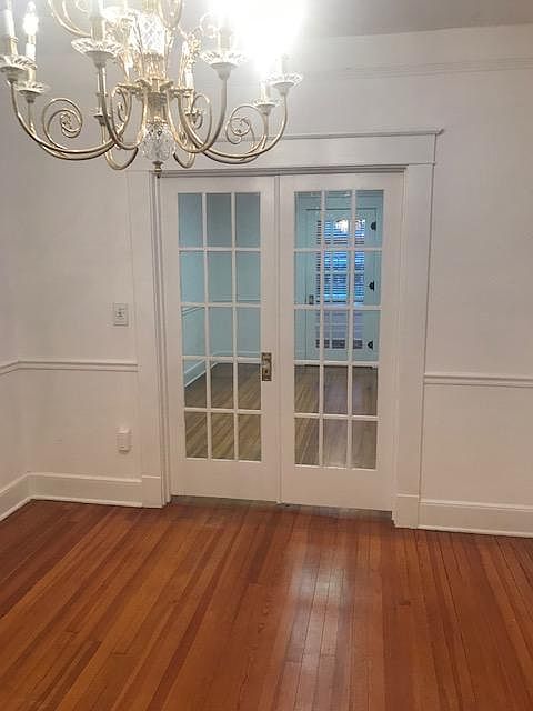 newly refinished hardwood floors