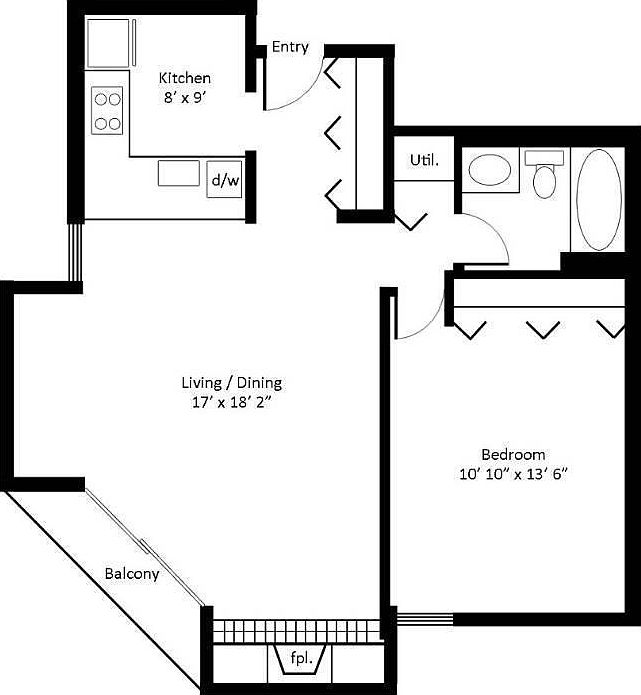 2nd image of 818 W Willow St APT 2b