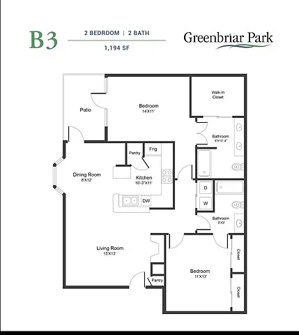 Floor plan B3R