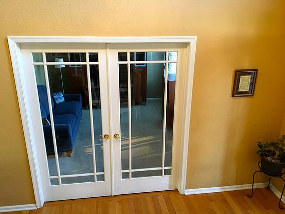 French Doors R of entrance