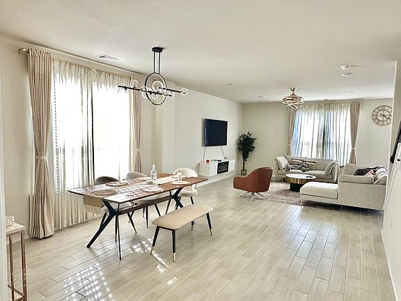 Dining and Living area