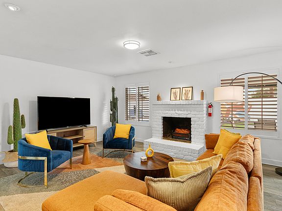 Spacious Open Living Room