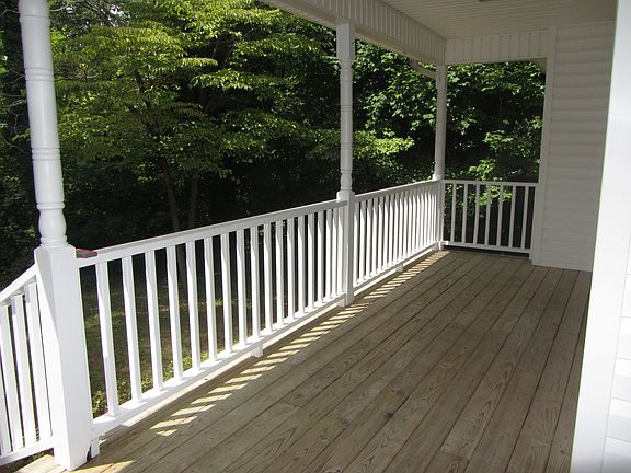 Great porch for rocking!