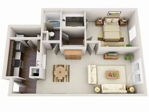 Floor plan C60 AFF