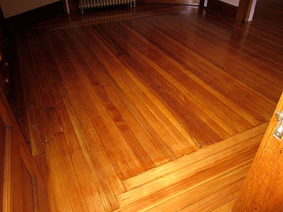 Tenant's dining room floor