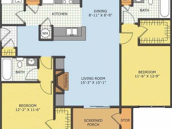 Cassini Floor Plan