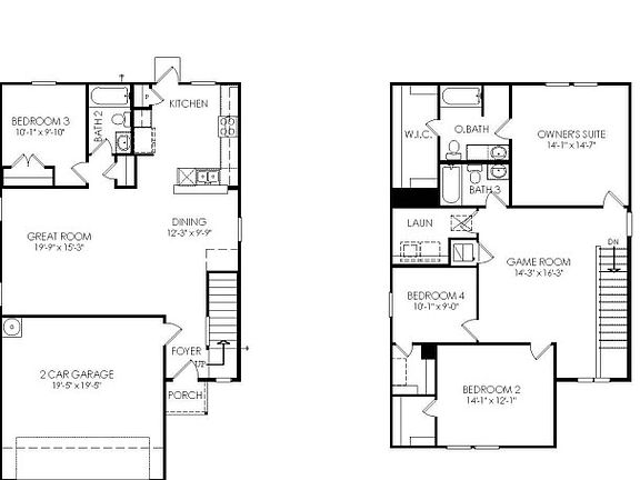 First Floor 4 br 3 ba