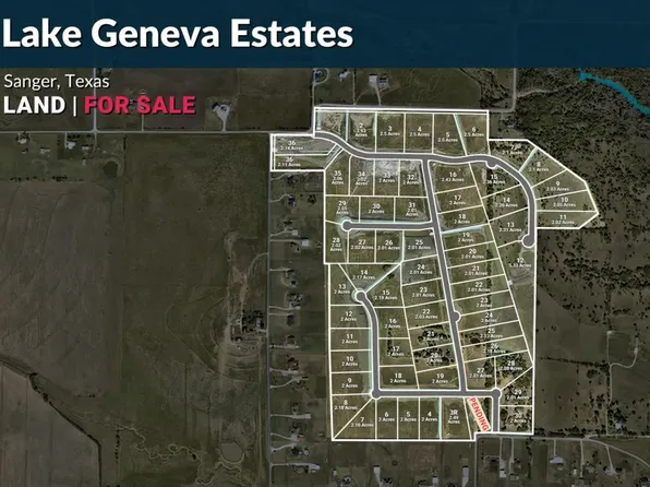 Lake Geneva Ests, Sanger, TX 76266