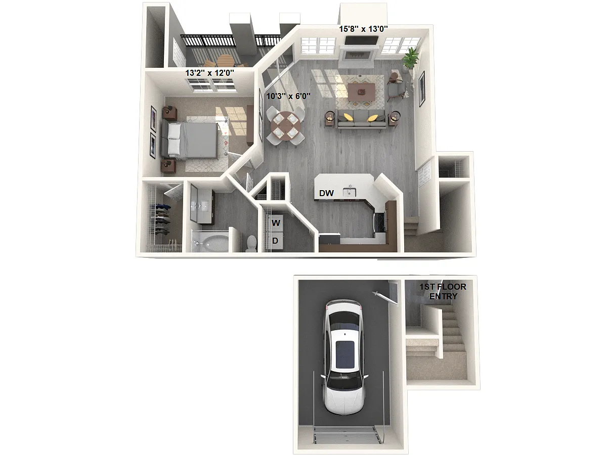 Floor plan A3-Espresso