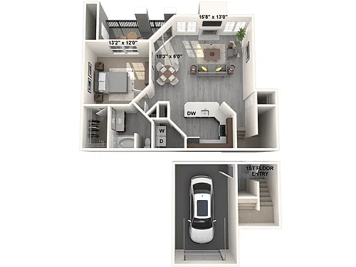 Floor plan A3-Espresso