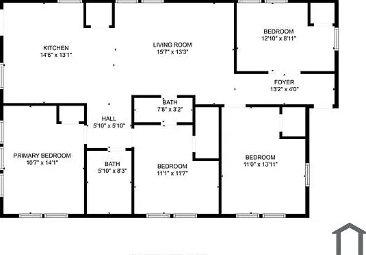 4 bed, 1200 sqft, $1,700 — Photo 4