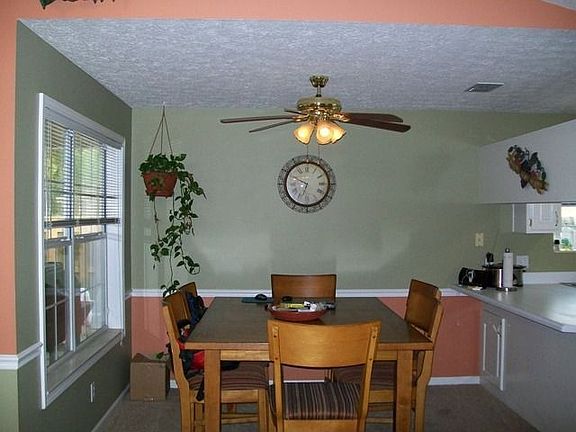Dining Room overlooks Backyard