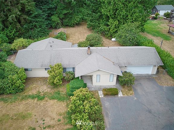 Drone Shot of Property on Almost An Acre For Your Own Privacy
