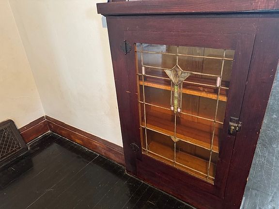 Stained-glass built it