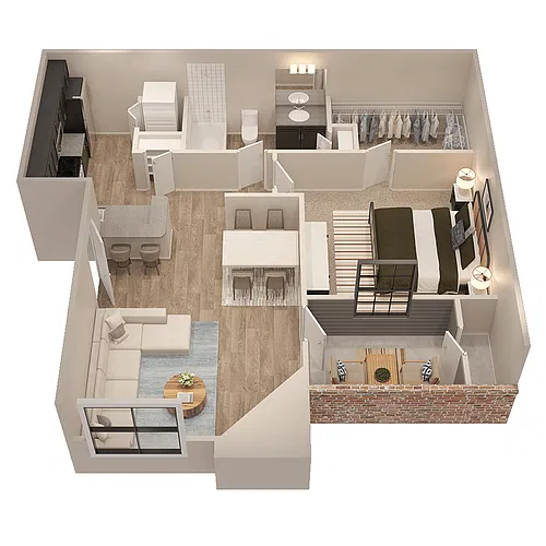 Floor plan Parkside Amelia
