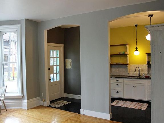 Living looking into kitchen