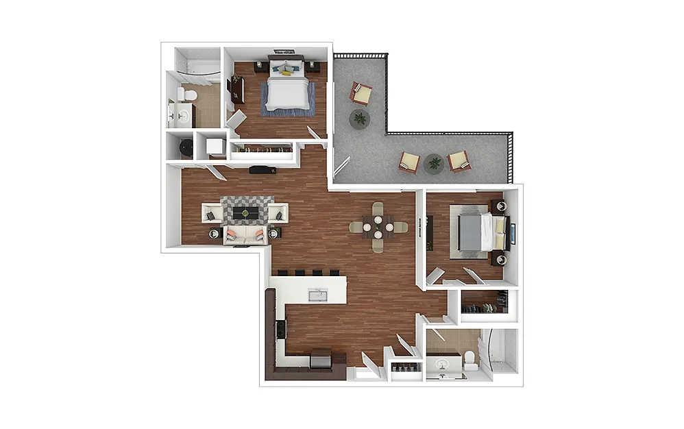Floor plan B3