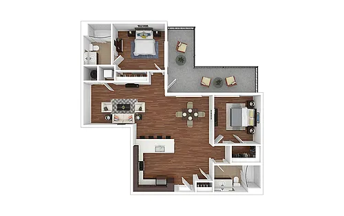 Floor plan B3