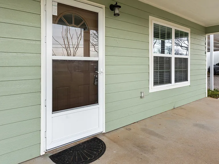 Large Covered Front Porch