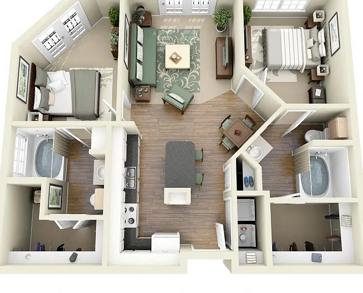 Villas at Katy Trail Apartments — Photo 18