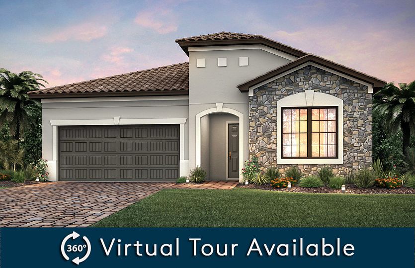 Exterior FM2E with decorative stone details