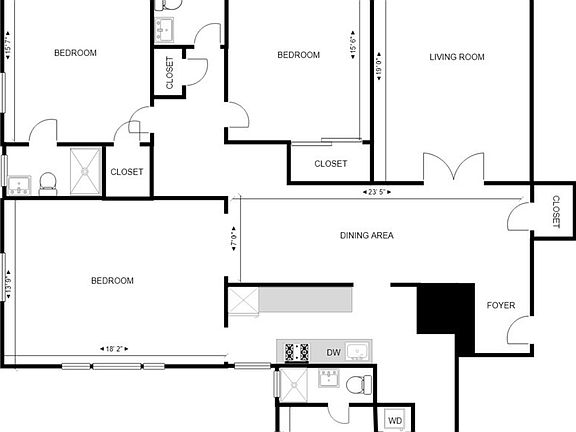 2nd image of 200 W 90th St #8F1