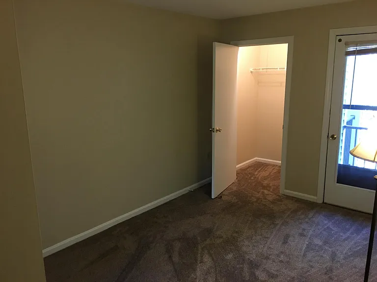 Bedroom 2 with two closets