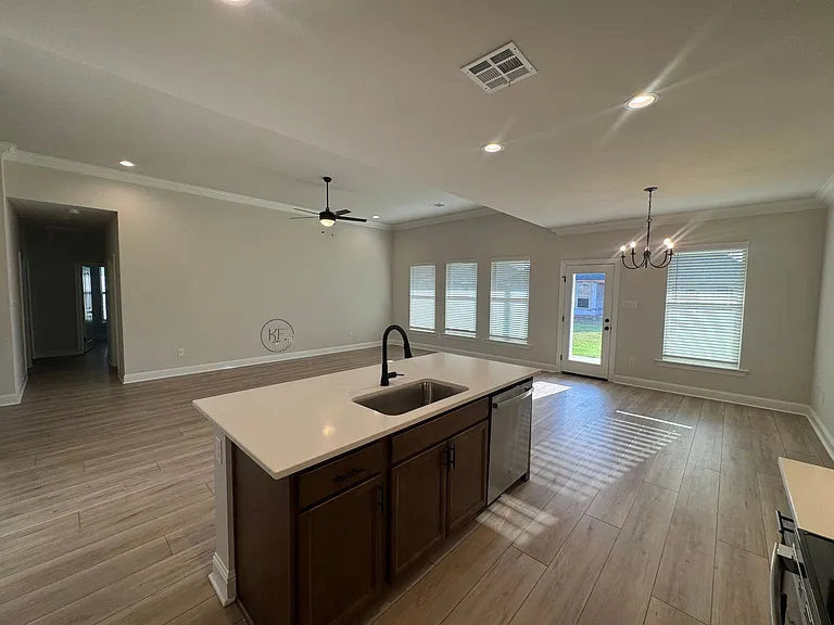 Kitchen/Dining/Living