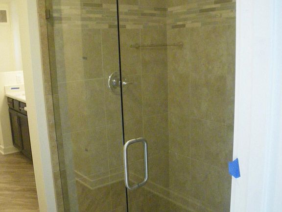 Master shower