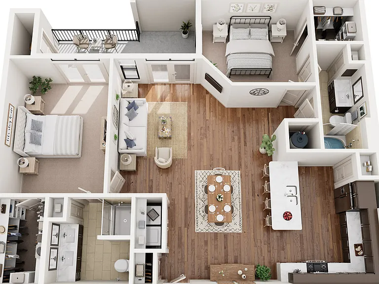 B4 floor plan Broadstone Woodmill Creek