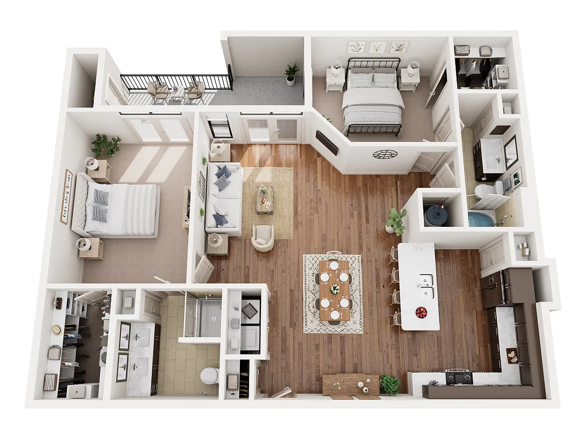 Floor plan B4