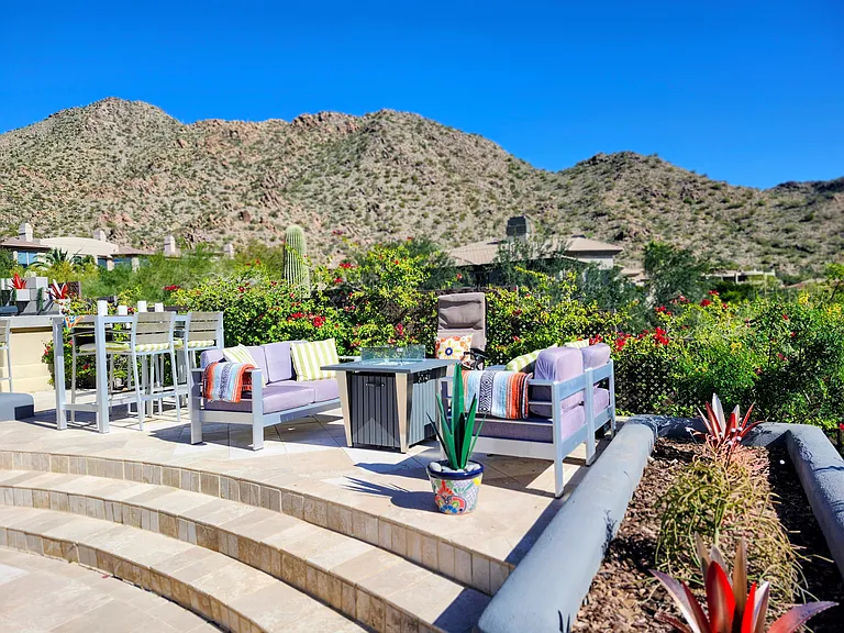 Elevated patio for elevated happy hours