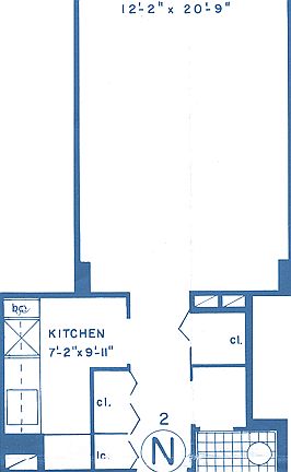 5th image of 435 W 57th St APT 4N