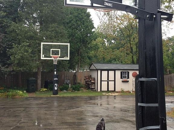 Full court basketball court