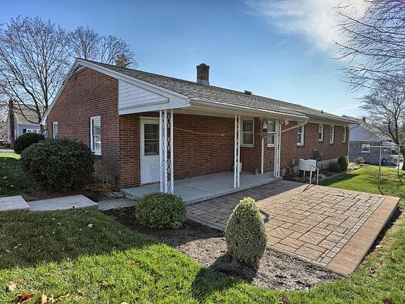 Hardscaped Rear Patio
