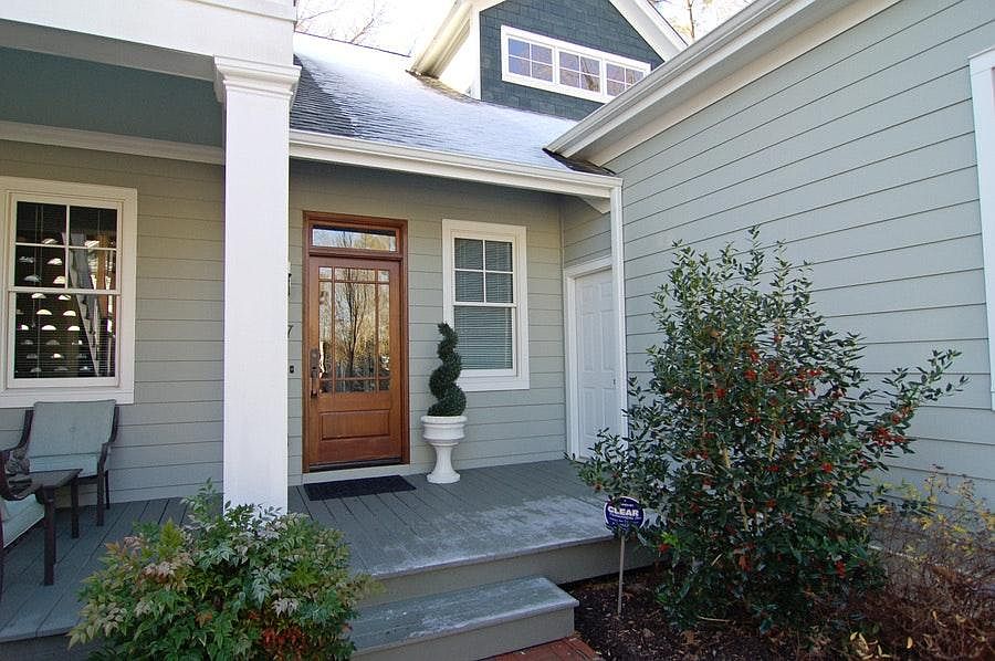 Front Entrance with door to private garage