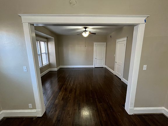 View of the dining room