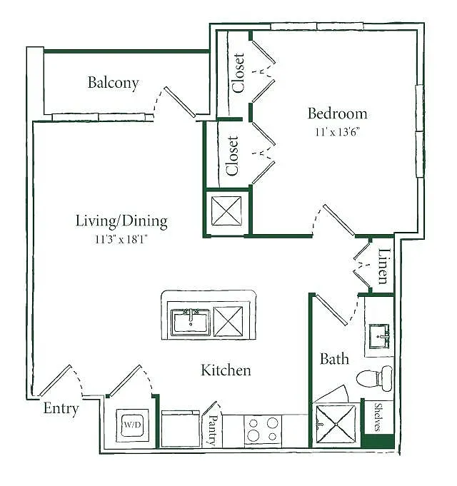 Floor plan A2D