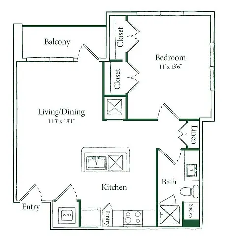 Floor plan A2D