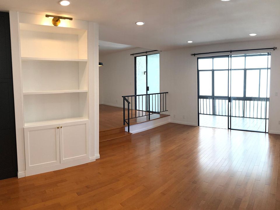 Sunken living room and the dining room.